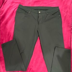 Mens Lululemon Ascent Pants. 38/32 dark grey